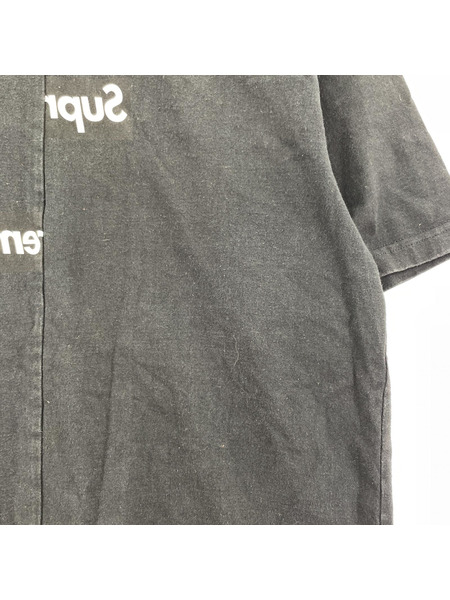 Supreme×COMME des GARCONS 18AW SHIRT Split Box Logo Tee (M)