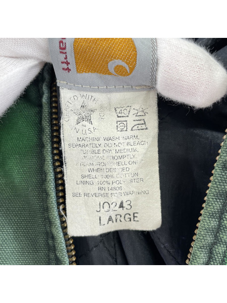 Carhartt ジャケット 80S/USA製/アクティブジャケット/L/GRN