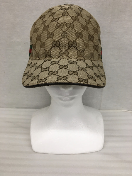 GUCCI　小物 オリジナルGGキャンバス ベースボールキャップ/200035