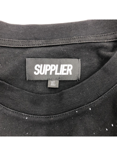 SUPPLIER S/Sカットソー ブラック （XL）