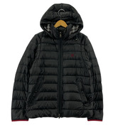 BLACK LABEL CRESTBRIDGE ダウンジャケット ダウンパーカー ブラック (L)