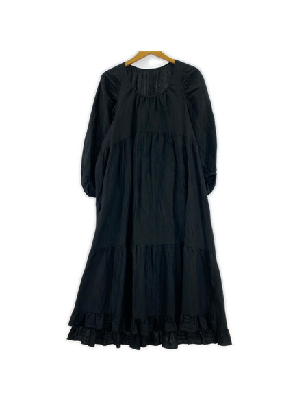 THE SHINZONE 半袖ワンピース 紺 20SMSO56