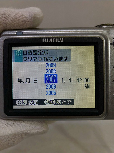 FUJIFILM FinePix A800 8.3MEGA PIXELS 液晶焼け