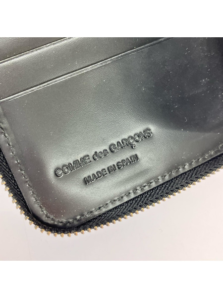 COMME des GARCONS コンパクトウォレット コンパクトウォレット 黒