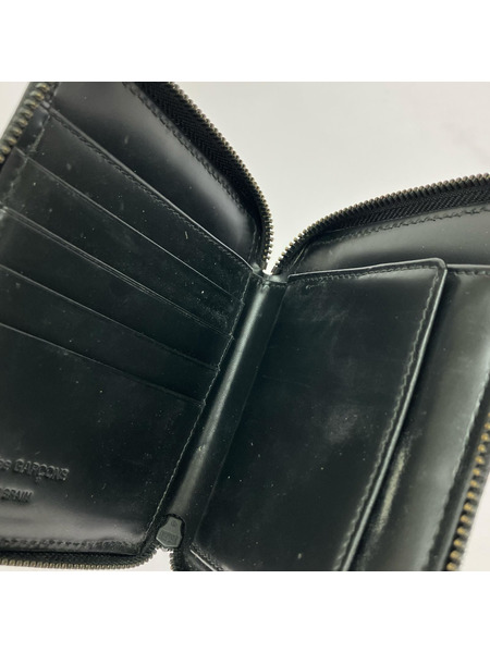 COMME des GARCONS コンパクトウォレット コンパクトウォレット 黒