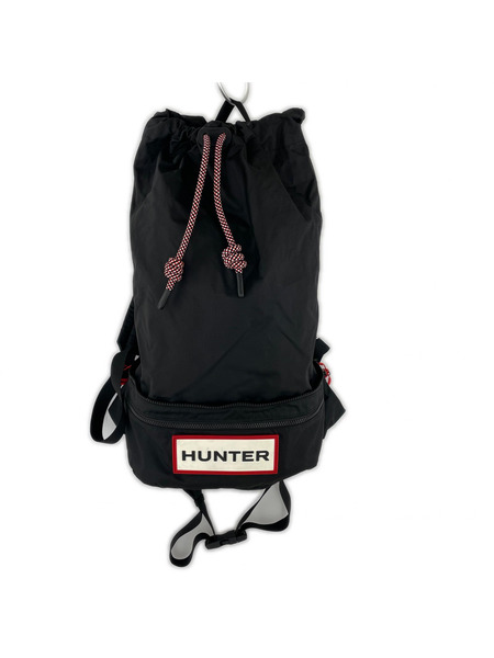 HUNTER リュックサック・バックパック トラベル リップストップ バックパック ブラック