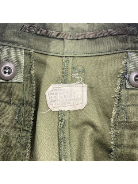 OLD・VINTAGE パンツ 70s U.S.ARMY M-65 フィールドパンツ (S-S) オリーブ