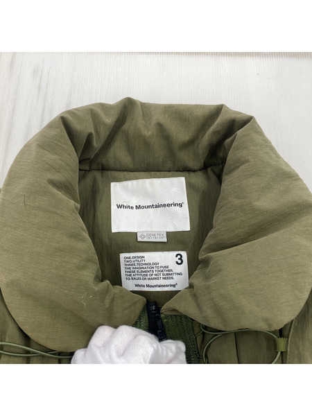 WHITE MOUNTAINEERING ダウンベスト GORE-TEX INFINIUM パットベスト (3)