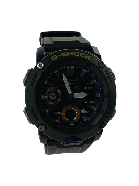 CASIO G-SHOCK/GA-2000-5AJF/アナログ/腕時計/カーキ