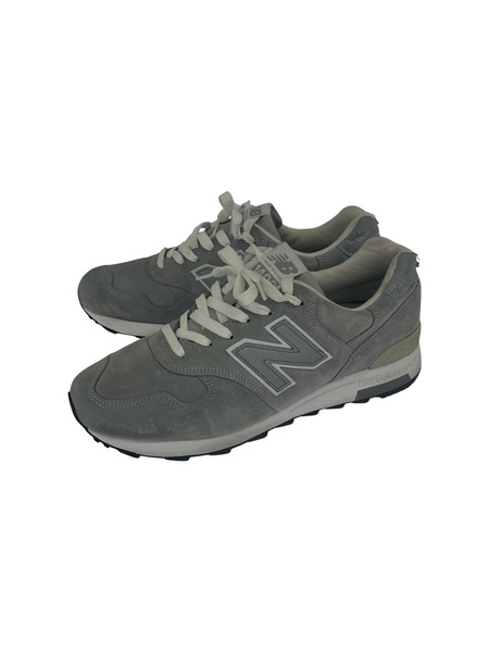 NEW BALANCE USA製 M1400JGY (27.5cm) グレー ヒール部分剥離