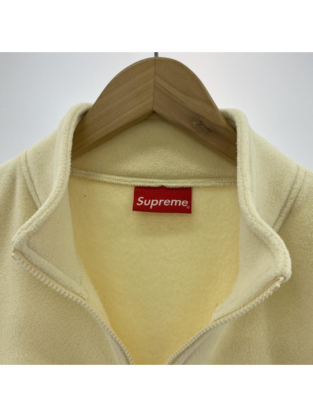 Supreme 21AW Polartec Half Zip Pullover/M/アイボリー