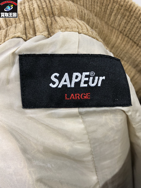 SAPeur/Corduroy Track Pants/L/サプール