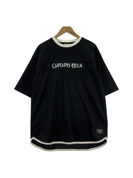 Captains Helm/Double Mesh Shirt/M/BLK