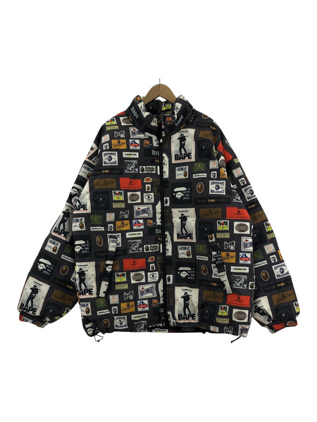 BAPE 22AW Multi Label Relaxed Fit Down Jacket ダウンジャケット[値下]