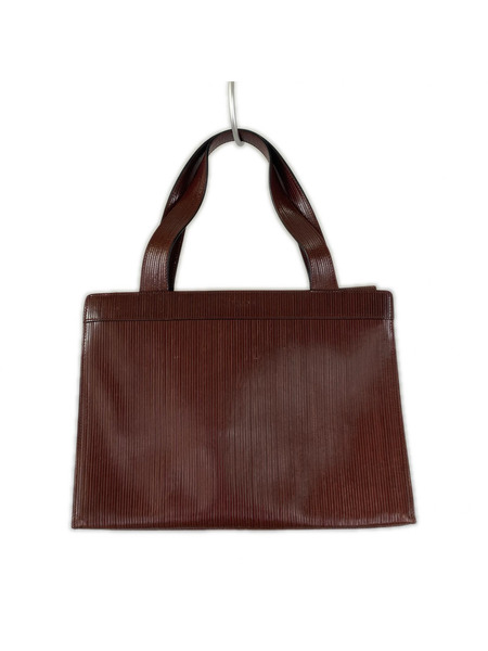 トートバッグ セリーヌ 金馬車 サルキー 茶