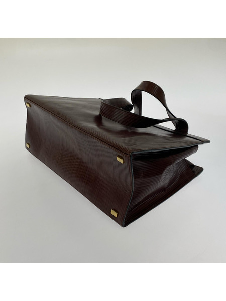 トートバッグ セリーヌ 金馬車 サルキー 茶