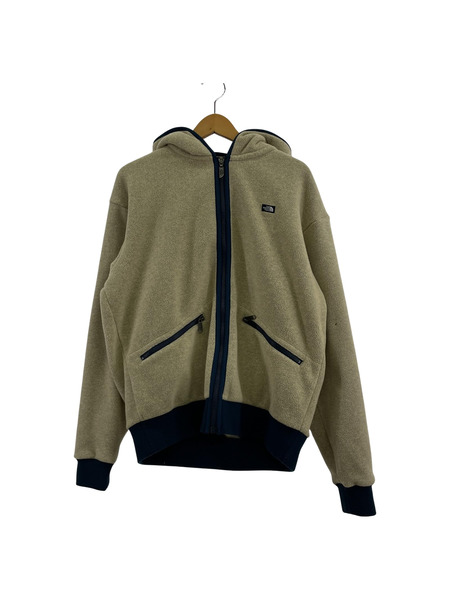 THE NORTH FACE　フリースジップアップパーカー 白