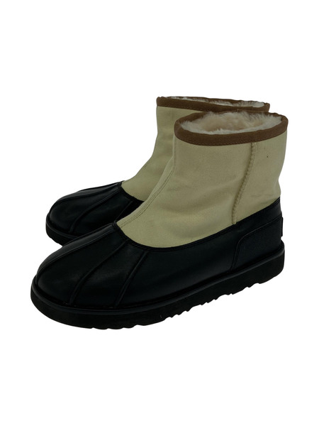 UGG F19017G ムートン切替ブーツ (26) 黒