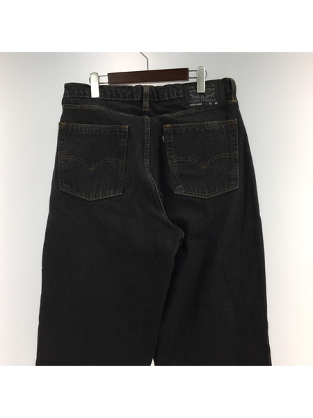 Levi's デニム・ジーンズ ブラックデニム/スーパーバギー[値下]