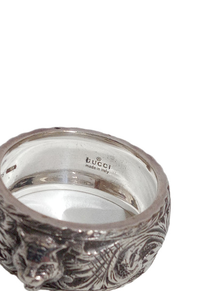 GUCCI/タイガーヘッド/アラベスク/リング/#22