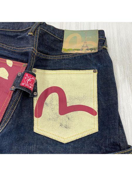 EVISU デニム・ジーンズ メニーポケット　デニムパンツ　32