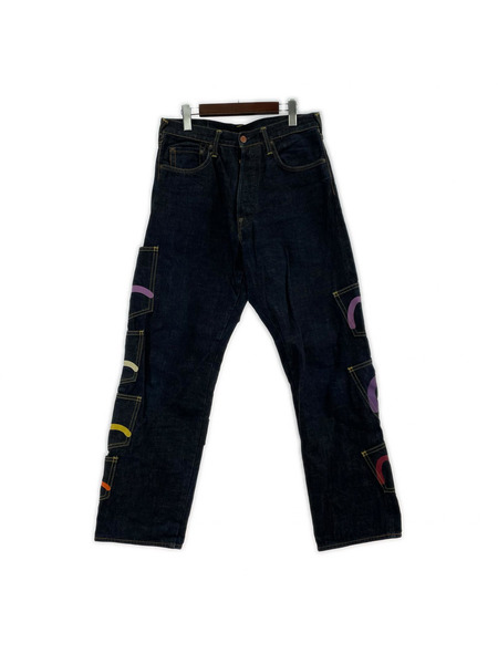 EVISU デニム・ジーンズ メニーポケット　デニムパンツ　32