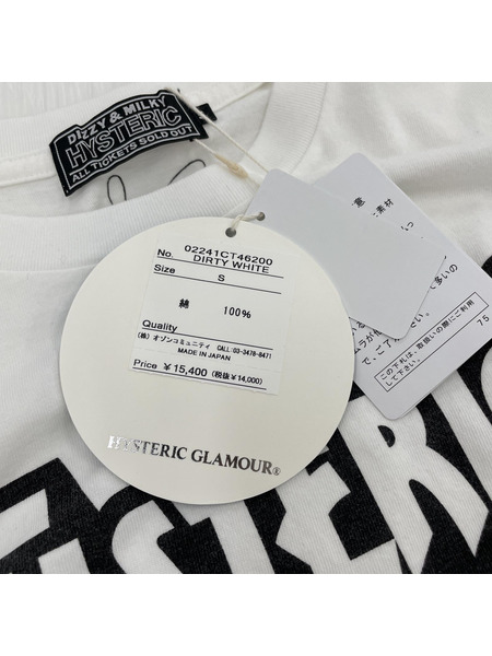 HYSTERIC GLAMOUR HYSKORIC5 SCOBUZZ 2 Tシャツ 白 S 02241CT46