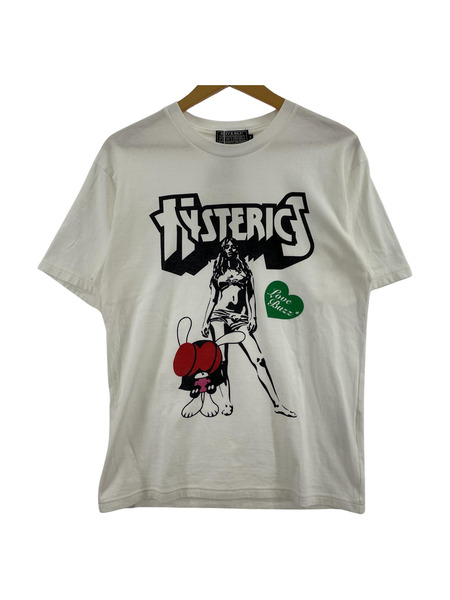 HYSTERIC GLAMOUR HYSKORIC5 SCOBUZZ 2 Tシャツ 白 S 02241CT46