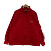 STUSSY ジャケット 90s トラックジャケット レッド