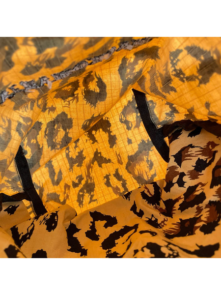 WACKO MARIA LEOPARD DRAWSTRING BAG