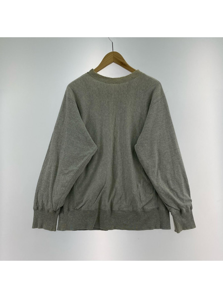 GOODENOUGH スウェット・トレーナー 90s ダブルフェイス ツートンスウェット リブダメージ[値下]