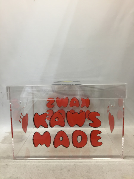 HUMAN MADE×KAWS ACRYLIC FILE BOX Clear コラボ クリアケース ｜商品番号：2100217622878 -  買取王国ONLINESTORE