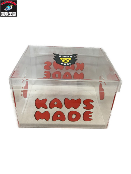 HUMAN MADE×KAWS ACRYLIC FILE BOX Clear コラボ クリアケース [値下]