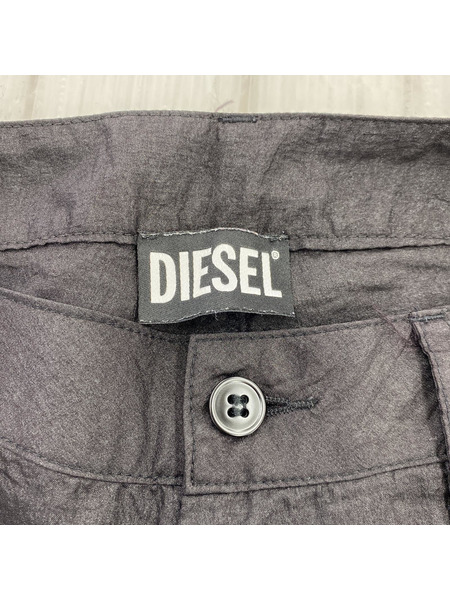 DIESEL P-MALVAROSA-NY ナイロンカーゴパンツ 黒 38