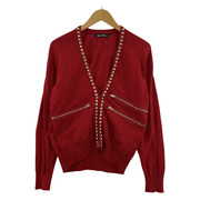 HYSTERIC GLAMOUR　カーディガン　レッド　F