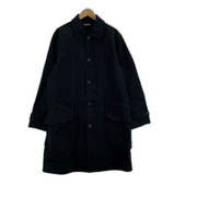 RRL ジャケット ウォータープルーフステンカラーコート(M)ネイビー