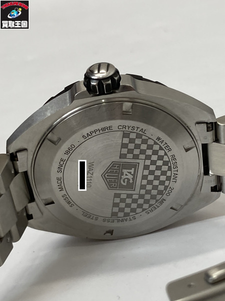 タグホイヤー/フォーミュラー1/WAZ1110/電池交換・仕上げ メンズQZ