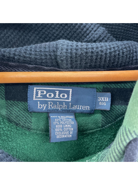 POLO RALPH LAUREN チェック POパーカー