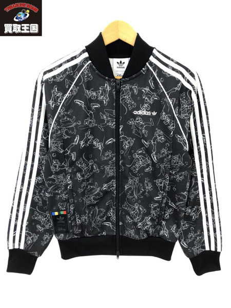 adidas originals DISNEY トラックジャケット 白 黒 XS[値下]