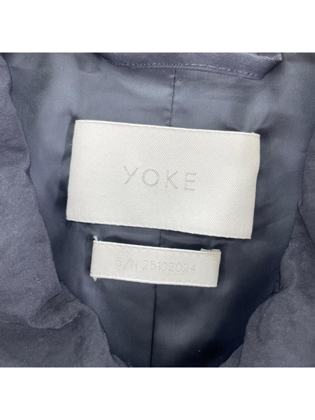 YOKE 25SS NYLON BOMBER JACKET YK25SS0909B 黒 (2)