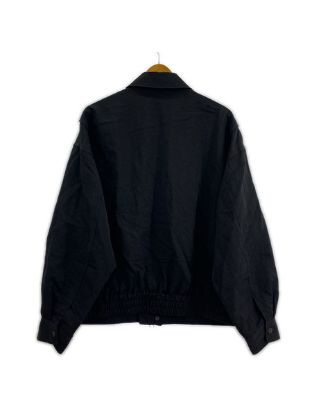 YOKE 25SS NYLON BOMBER JACKET YK25SS0909B 黒 (2)