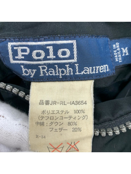 POLO RALPH LAUREN ダウンジャケット リバーシブルダウン 黒
