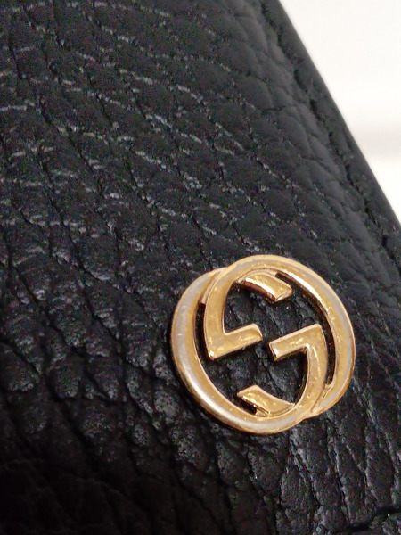 GUCCI/インターロッキング/二つ折り長財布 449279