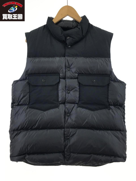 sequel down vest fragment design 黒