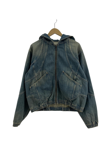 BEAMS FUTURE ARCHIVE 24SS SWITH DENIM HOODY M 11-18-1551-791 フューチャーアーカイブ