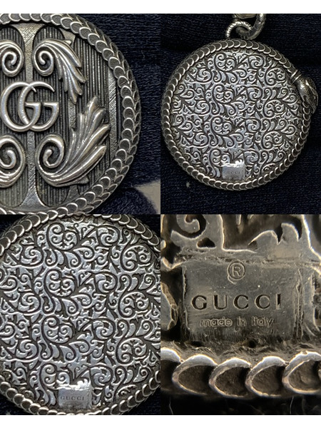 GUCCI ガーデンスネークネックレス Ag925 開封品 グッチ GARDEN SNAKE 577330 J8400 0811