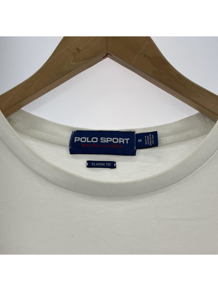 90s POLO SPORT S/S ロゴtee (M)[値下]