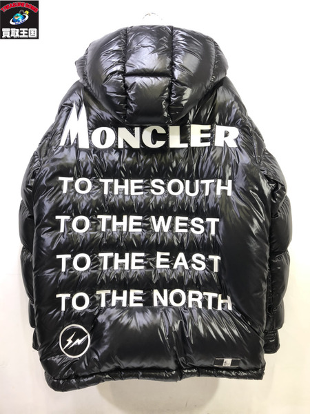 MONCLER GENIUS FRAGMENT MAKINNON GIUBOTTO ダウンジャケット size3/黒/モンクレール