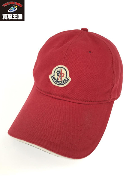 MONCLER BERRETTO BASEBALL CAP レッド[値下]