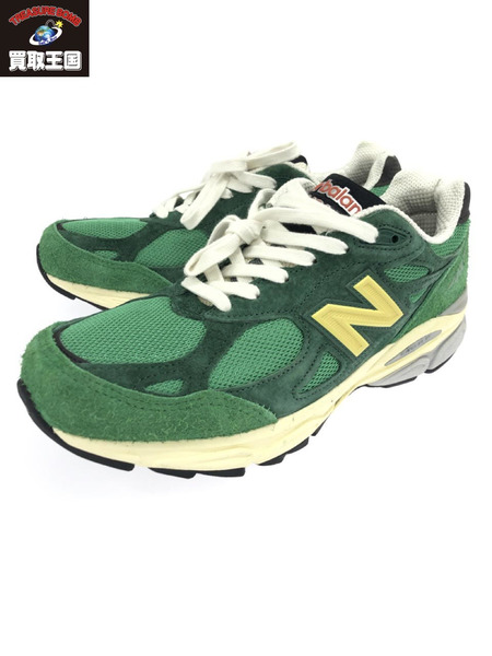 NEW BALANCE M990GG3 USA製 グリーン 26cm｜商品番号：2100204950885